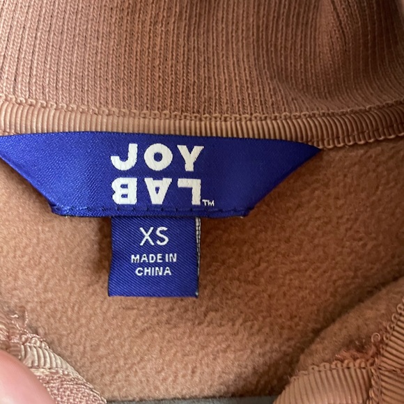 Joy Lab Sherpa Pullover Jacket Mauve Pink Size XS - Picture 4 of 6